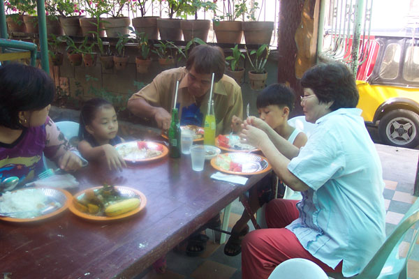 Kuya Nanding and Ate Oma
