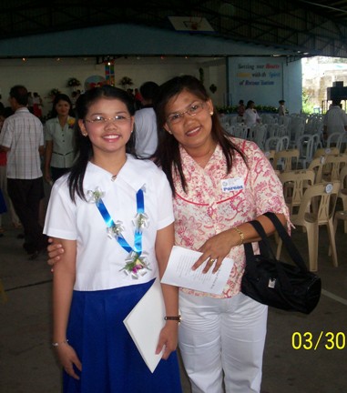 Mama and Me at my gradution day March 30, 2006
