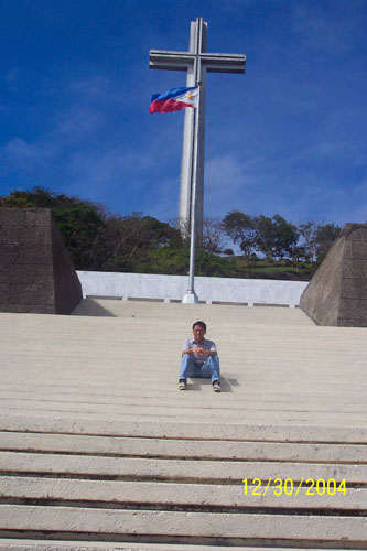 Ramon at Mt. Samat Bataan
