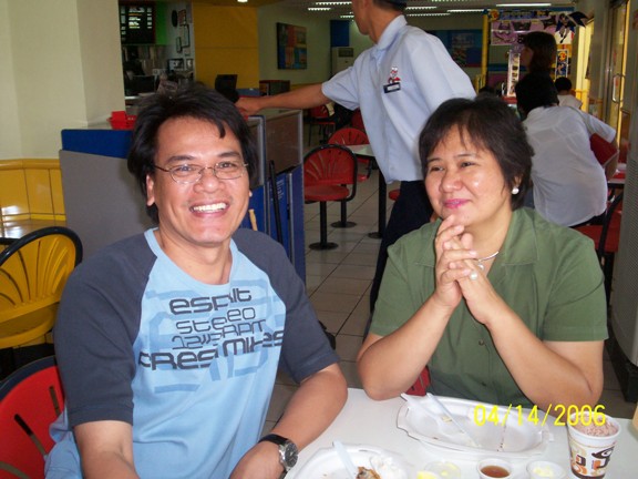 Meet Ate Ayong after so many years Holy Thursday
