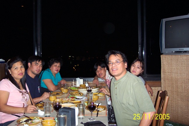 Dinner at Pesavit Apartment (roof top)
