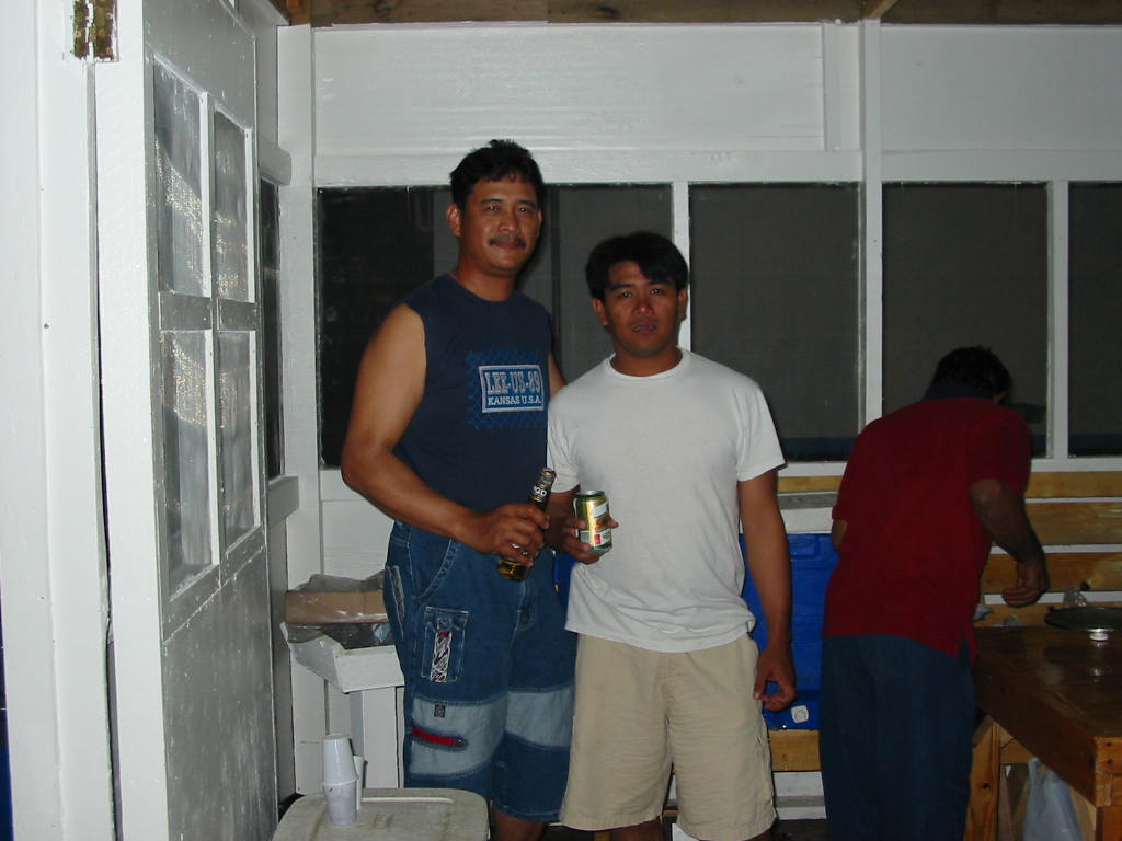 Pareng Reg and Roldan at Nigeria CBI Project Feb. 2006
