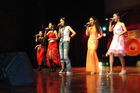 5 Candidates for Batangas Pop Music, Lea Tricia is the only level 1 all the rest are level 3
