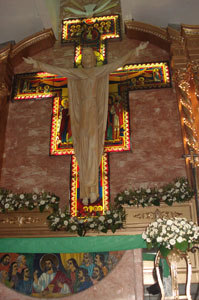 New Altar in Limay Parish Church
