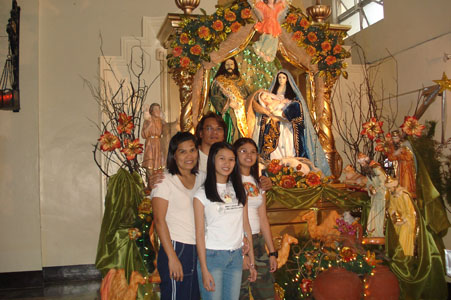 Visit Fr. Roy at Limay Parish Church -Jan. 2, 2007
