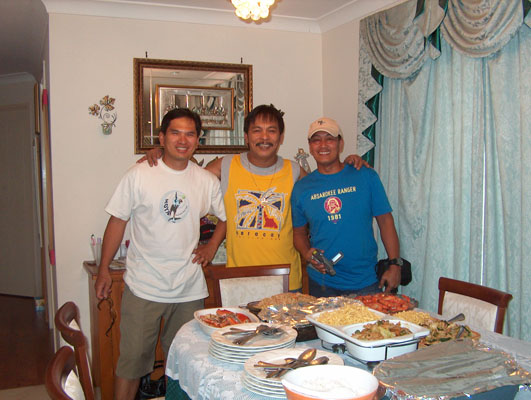 Noel, Urbano and Pareng Joey V.
