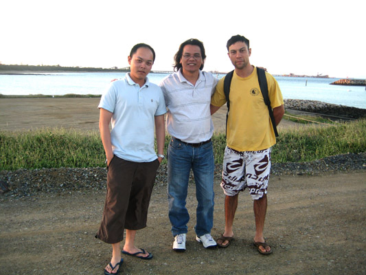 Kuya William, Papa and Kuya Robert
