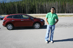 jojo with his new Car
