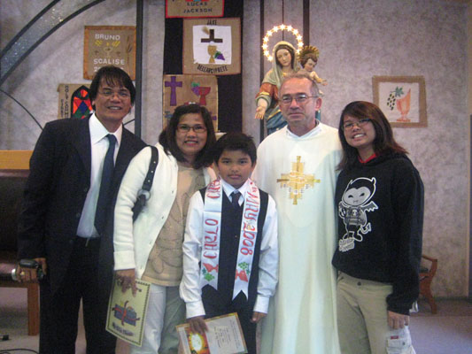 May 25, 2008 with Fr. Magri
