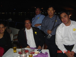 Dec 16 CUEL Night Management Party at Chaopraya River
