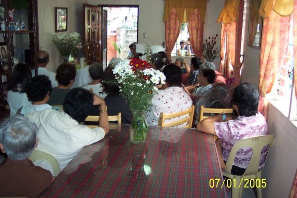 Offering a Prayers to beloved Tatay
