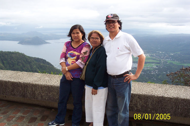 site seeing Taal Vulcano
