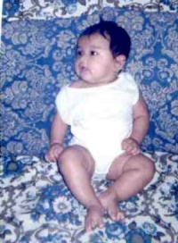 Cute Anna Karlota at 3 months old
