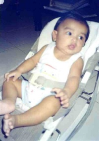 baby Carlo at 4 months old
