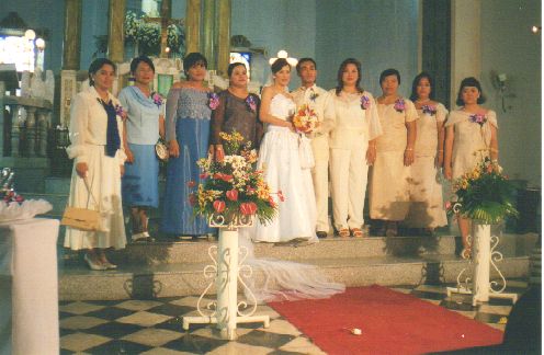 Gupe and Nanies Wedding - Batangas City 2003
