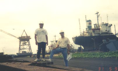 PNOC Dockyard 1991 Bolo Batangas
Shipyard Project
