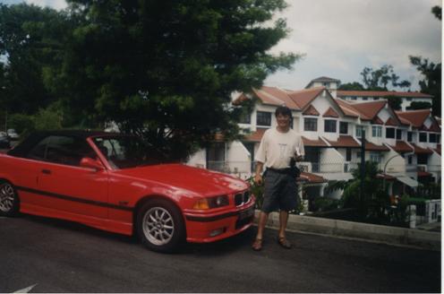 In my condo at Bukit Batok heights Singapore 2002
